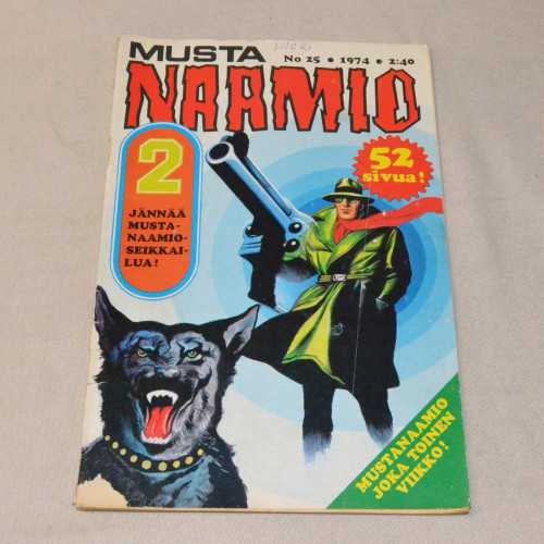 Mustanaamio 25 - 1974